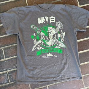 Vintage styles Green Power Rangers Tribute Tee